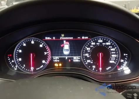 2013 Audi A6 3.0T Premium from USA, damaged, VIN WAUGGAFC0DN158622